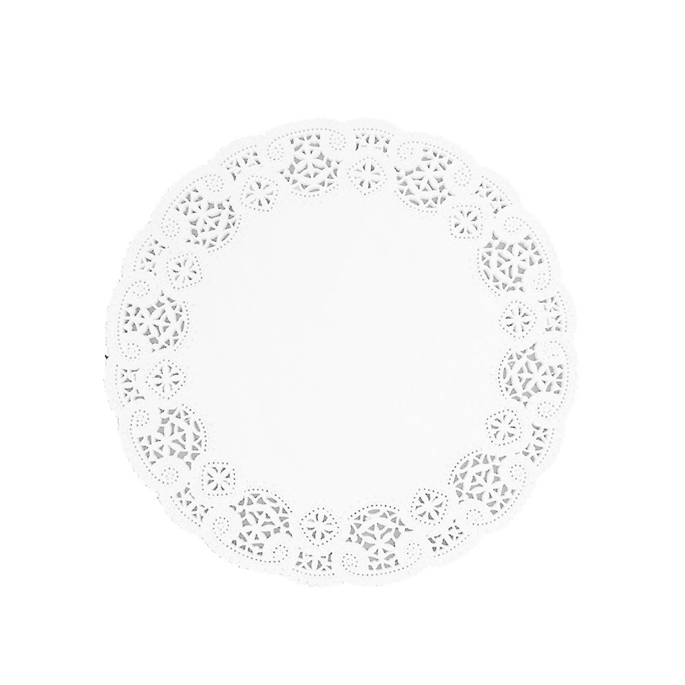 Tortacsipke kerek átmérő: 28 cm 100 db/csomag fehér kép