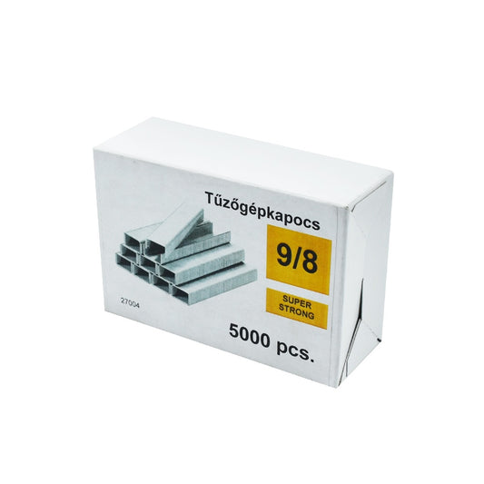 Tűzőkapocs 9/8 horganyzott SuperStrong 5000 kapocs kép