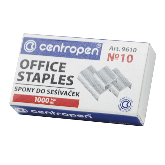 Tűzőkapocs NO.10 Centropen 9610 kép