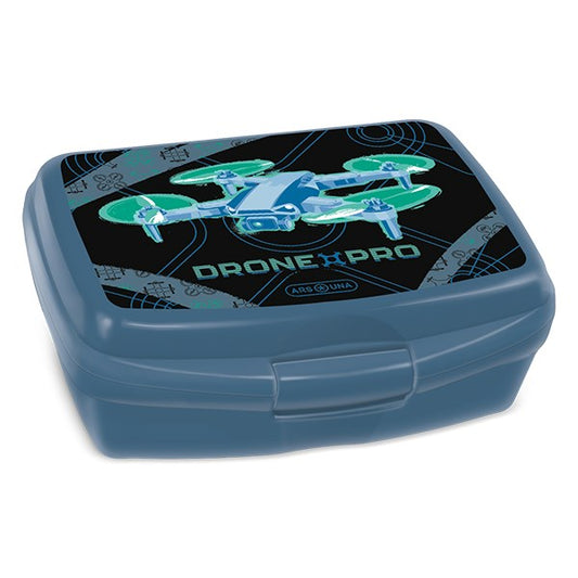 Uzsonnás doboz ARS UNA Drone Pro műanyag 165x135x60 mm