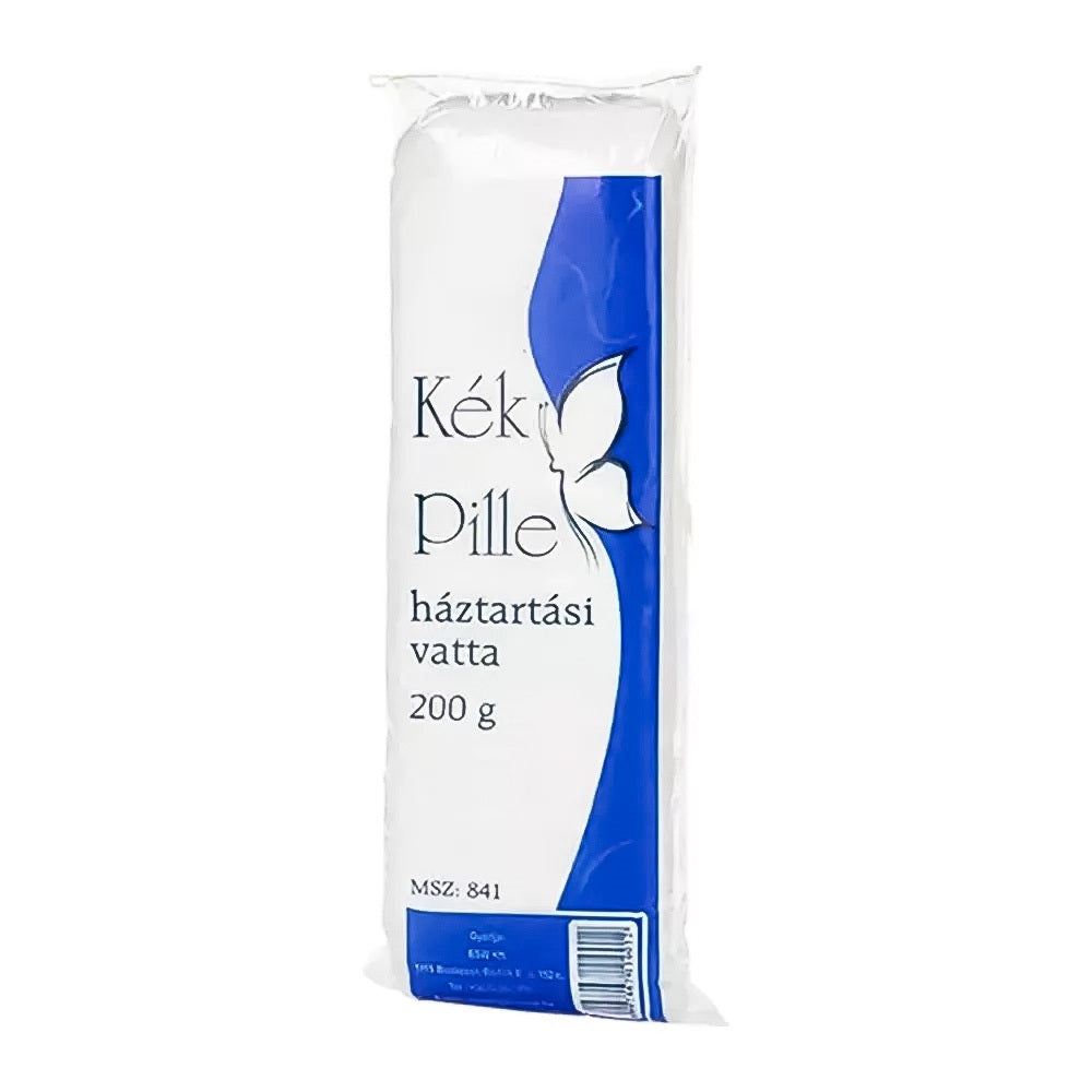 Vatta 200 g 100 % pamut Kék Pille kép