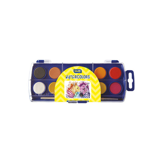Vízfesték készlet, 12db-os 23mm, festékgombokkal Educa kép