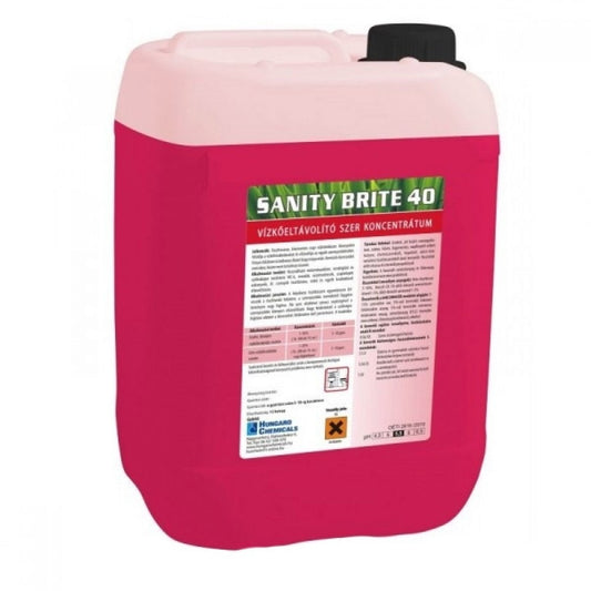 Vízkőoldó 5 kg Sanity Brite 40 kép