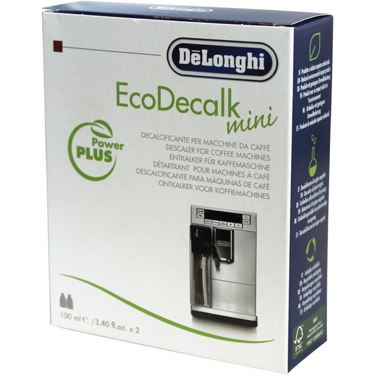 Vízkőoldó folyadék 2 x 100 ml Delonghi automata és presszó kávégépekhez DeLonghi Eco Decalk mini kép