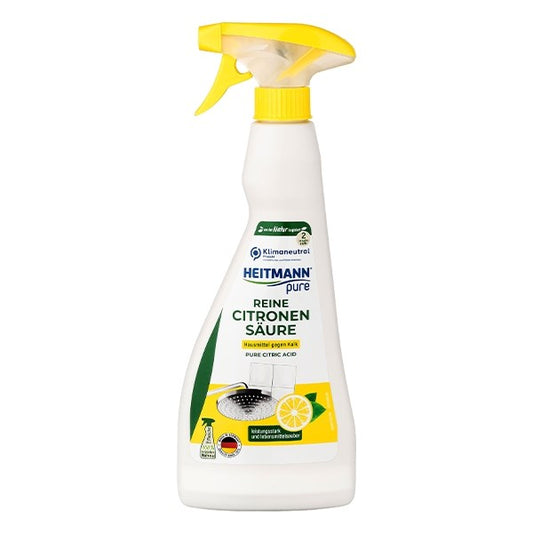 Vízkőoldó spray HEITMANN Pure citromsav 500 ml