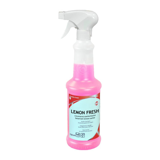 Vízkőoldó - szanitertisztító szórófejes 750 ml citromsavas Lemon Fresh kép