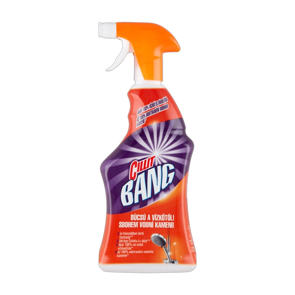Vízkőoldó szórófejes 750 ml fürdőszobai ragyogás Cillit Bang kép