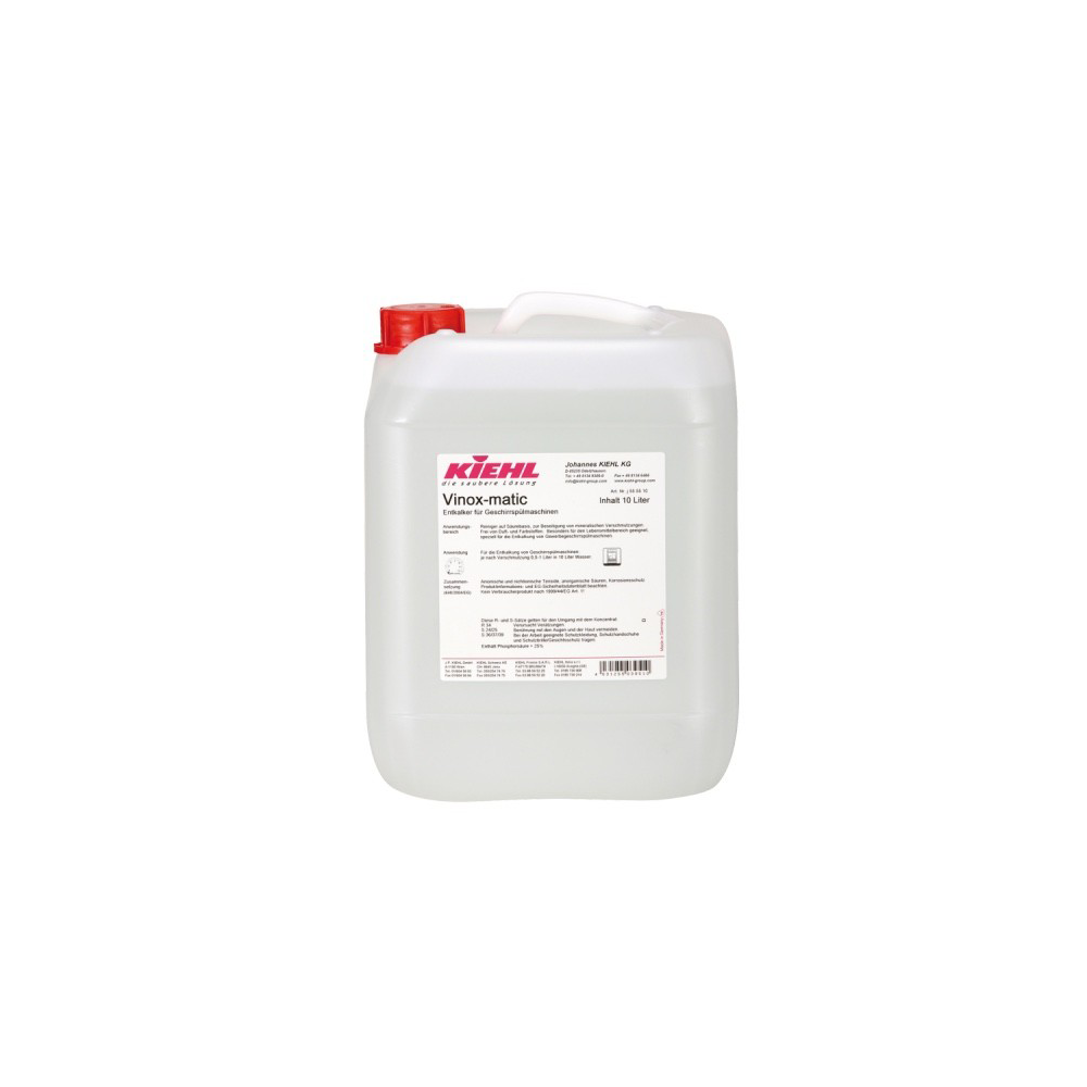 Vízkőoldó mosogatógépekhez 10 liter Vinox matic Kiehl kép