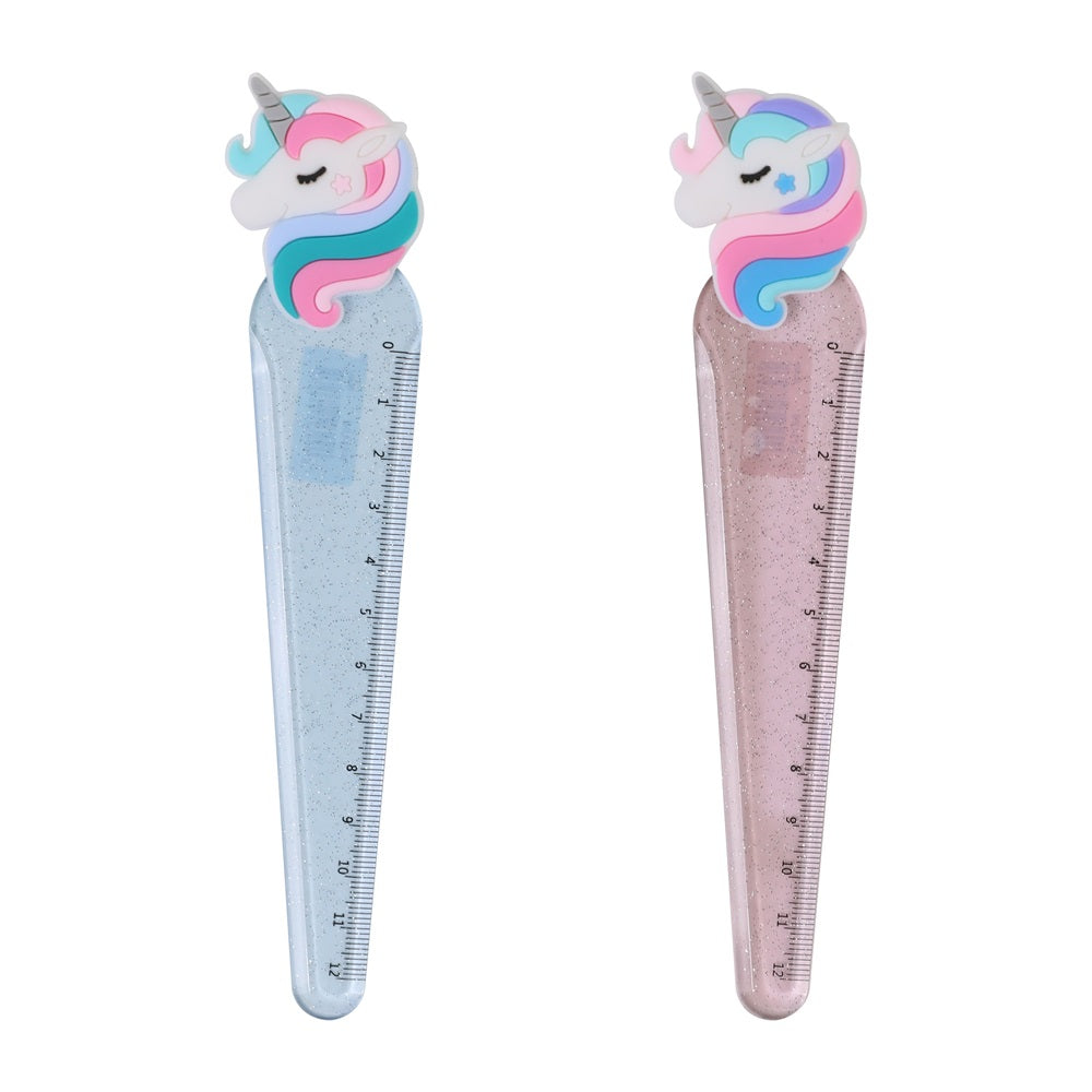 Vonalzó, 13 cm, Unikornis, 20 db/display Nebulo kép
