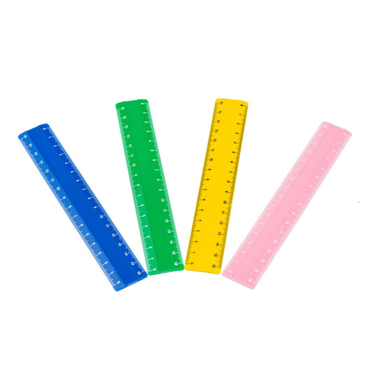 Vonalzó 16cm,-es, vegyes színek Nebulo kép