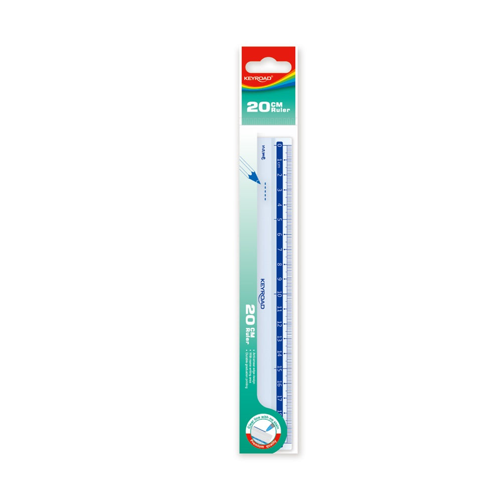 Vonalzó 20 cm, klasszikus Keyroad kép
