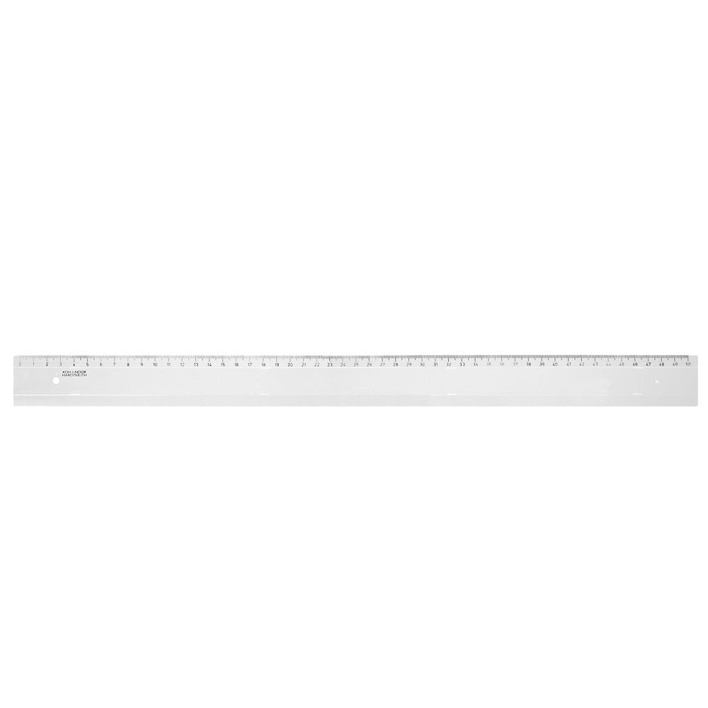 Vonalzó 50cm, műanyag átlátszó Koh-I-Noor kép