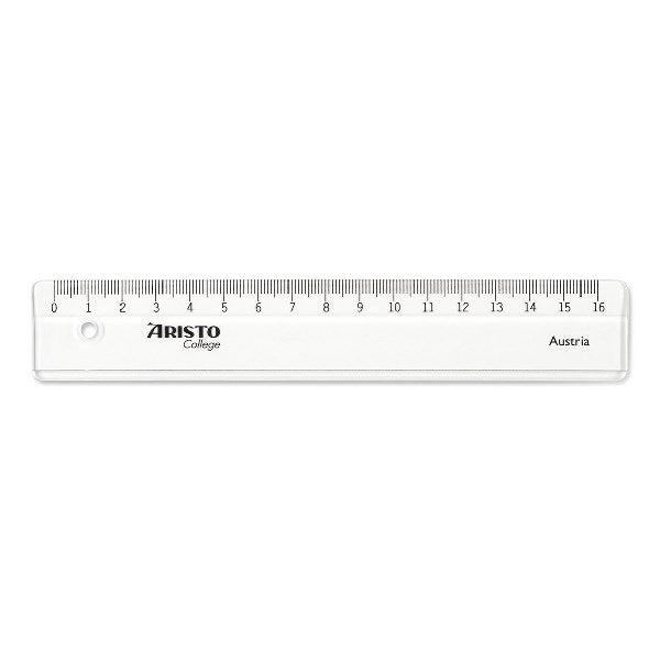 Vonalzó ARISTO College 17 cm