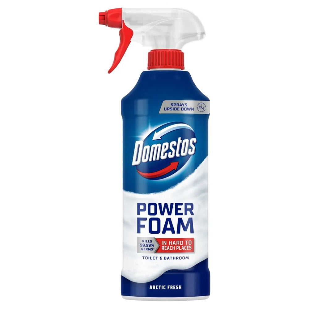 WC és fürdőszoba tisztító hab 435 ml Domestos Power Foam Arctic Fresh kép
