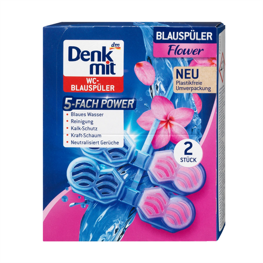 WC illatosító 2 x 48 g Flower Splash Denkmit kép
