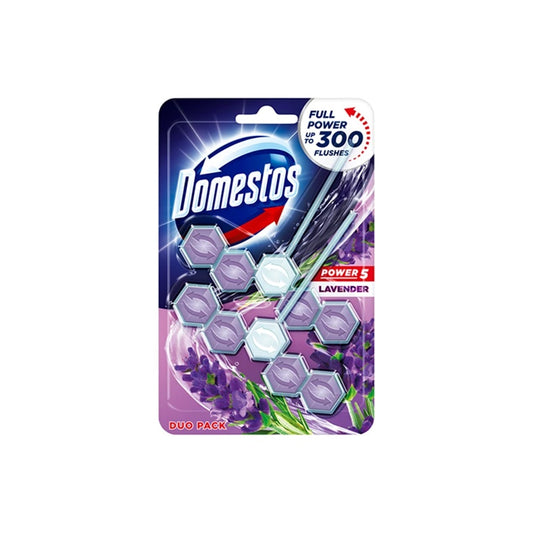 WC illatosító 2 x 50 g Power5 Domestos Lavender kép