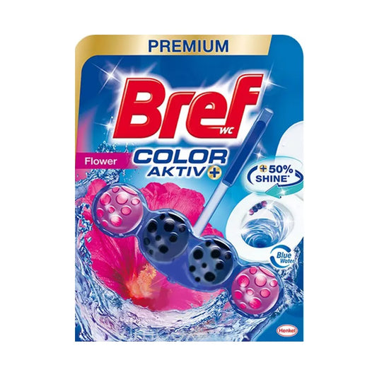 WC illatosító 50 g golyós Color Aktiv Bref Fresh Flowers kép
