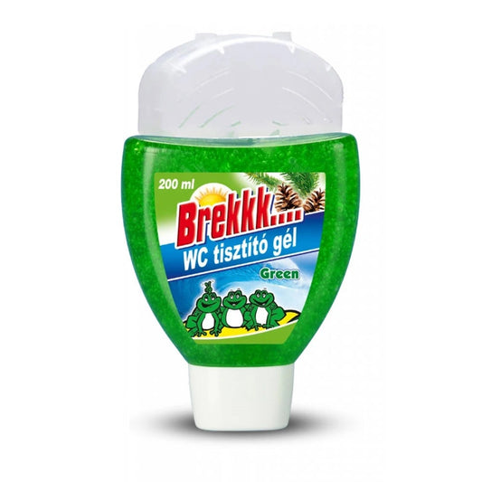 WC illatosító gél 200 ml + kosár Brekk zöld kép
