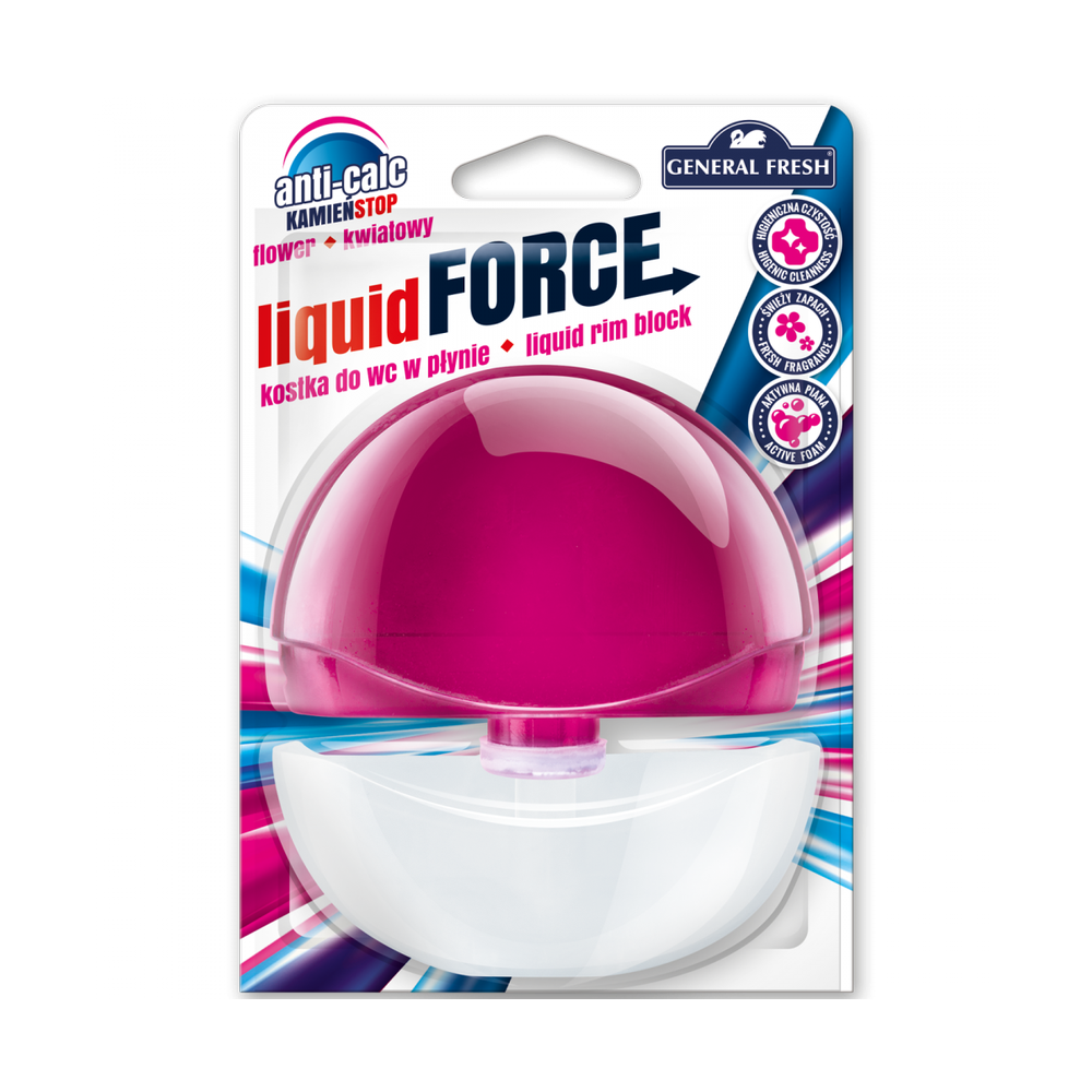 WC illatosító gél 55 ml + kosár Liquid Force Virág kép