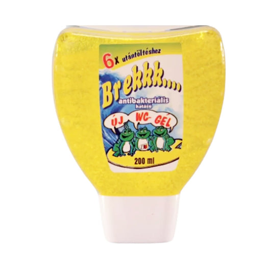 WC illatosító gél utántöltő 200 ml Brekk sárga kép