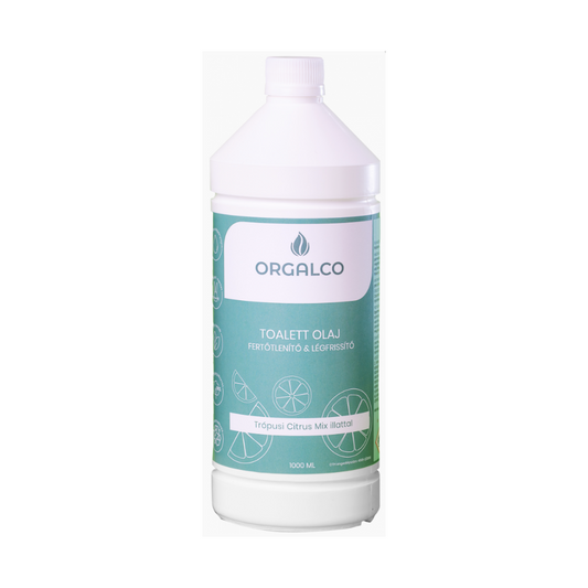 WC illatosító olaj szórófejes 1 liter Orgalco Trópusi citrus kép