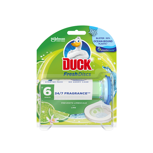 WC öbíltő korong zselés 36 ml Fresh Discs Duck® Lime kép