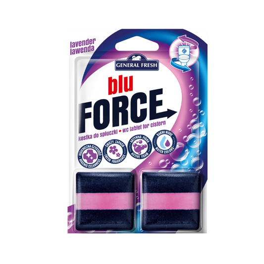 WC tartály tabletta/illatosító 2 db/csomag Blue Force levendula kép