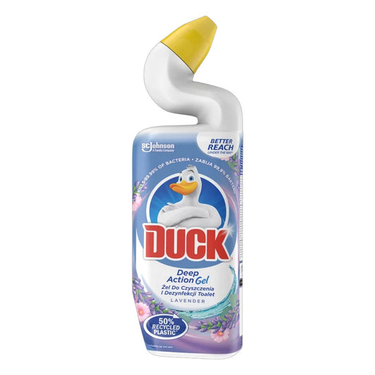 WC tisztító fertőtlenítő gél 750 ml Duck Deep Action Levendula kép