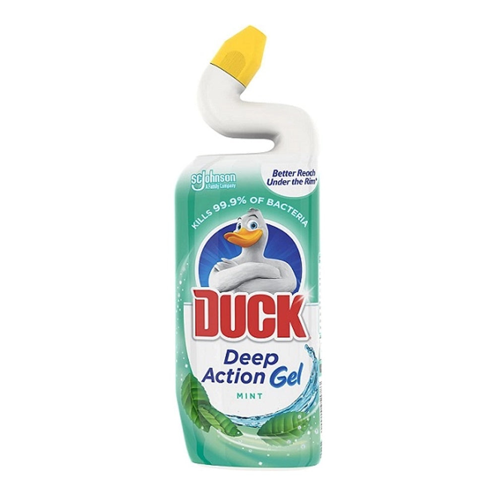 WC tisztító fertőtlenítő gél 750 ml Duck Deep Action Menta kép