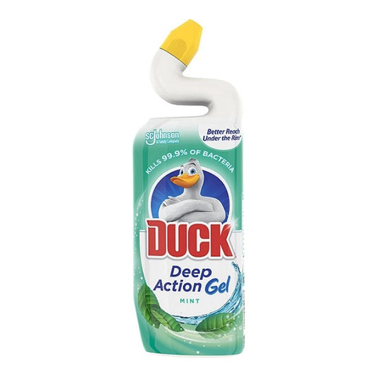 WC tisztító fertőtlenítő gél 750 ml Duck Deep Action Menta kép