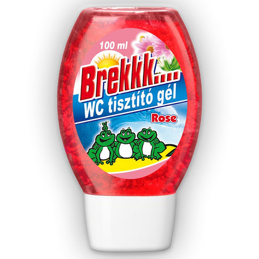 WC tisztító gél 100 ml Brekk piros kép