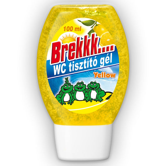 WC tisztító gél 100 ml Brekk sárga kép