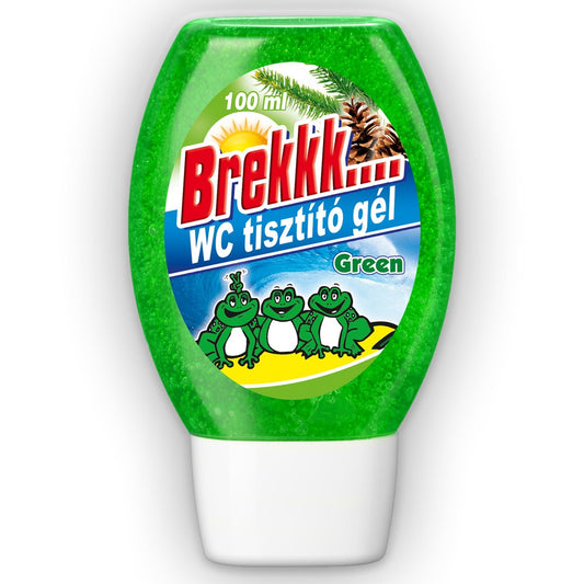 WC tisztító gél 100 ml Brekk zöld kép