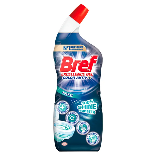WC tisztító gél 700 ml Bref Power Aktiv Ocean kép