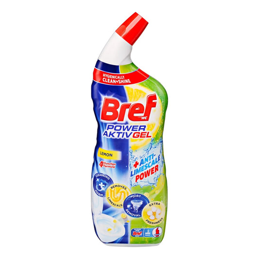 Wc tisztító gél 700 ml Bref Power Active Lemon kép