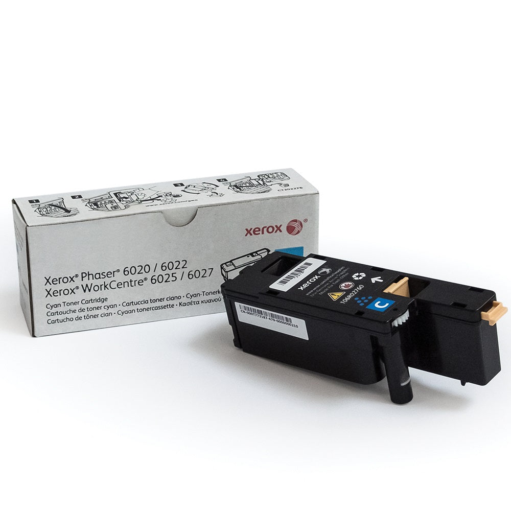 Xerox 6020/6027 toner cyan ORIGINAL 1K (106R02760) kép