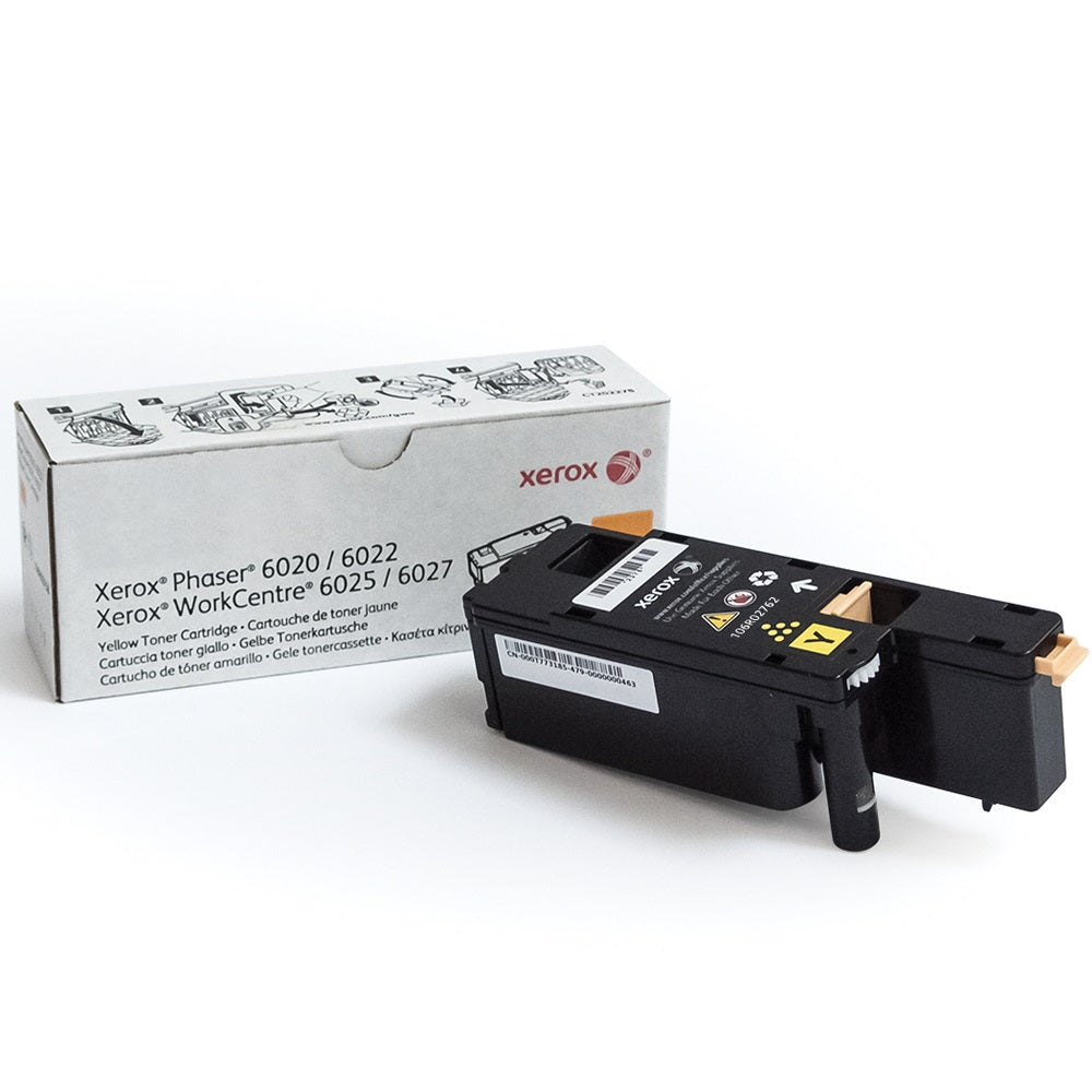 Xerox 6020/6027 toner yellow ORIGINAL 1K (106R02762) kép