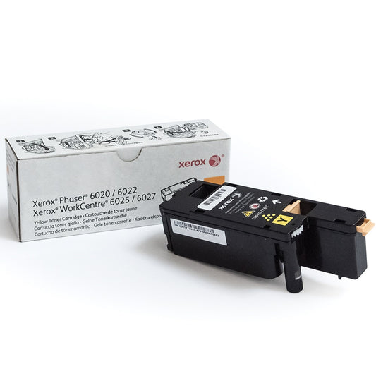 Xerox 6020/6027 toner yellow ORIGINAL 1K (106R02762) kép