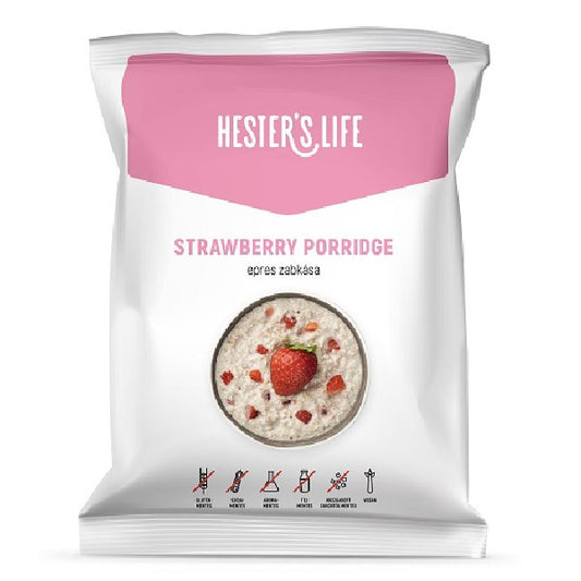 Zabkása HESTER’S Strawberry epres 50 g