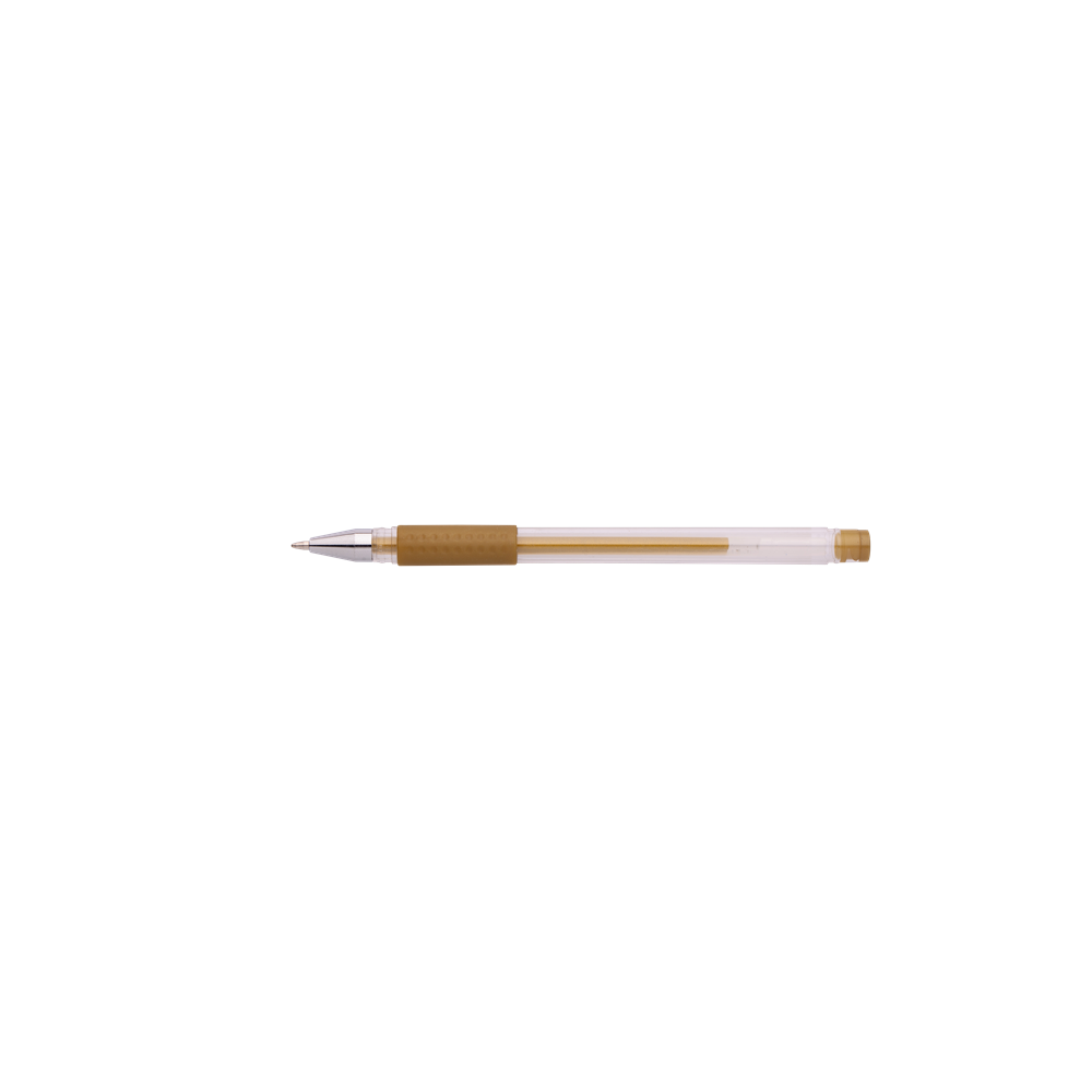 Zseléstoll 0,5mm, kupakos GEL-Ico, írásszín arany kép