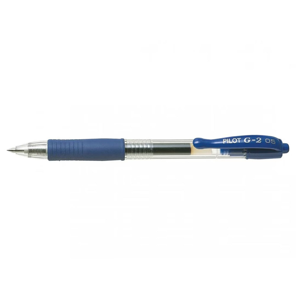 Zseléstoll 0,5mm, nyomógombos Pilot G-2, írásszín kék kép
