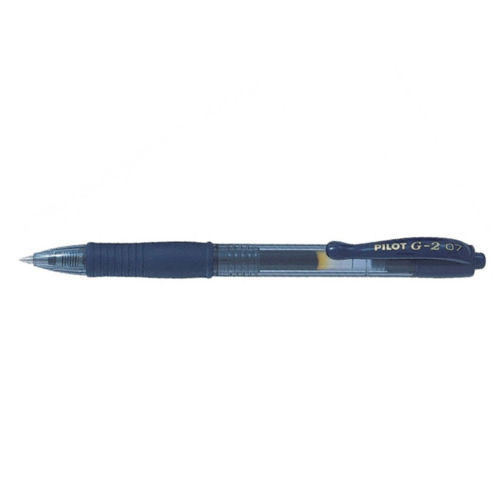 Zseléstoll 0,7mm, nyomógombos Pilot G-2, írásszín sötétkék kép