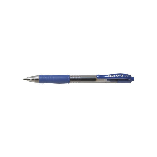 Zseléstoll 0,7mm, nyomógombos Pilot G-2, írásszín kék kép