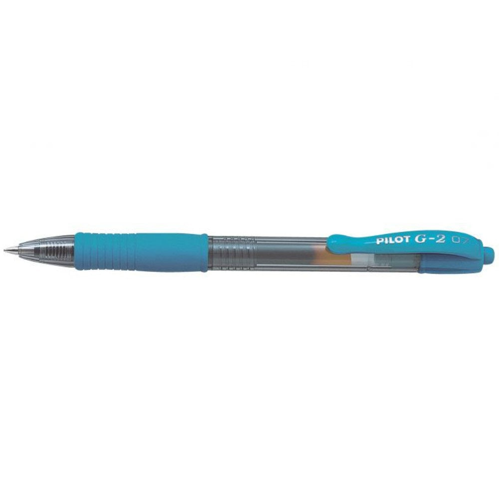 Zseléstoll 0,7mm, nyomógombos Pilot G-2, írásszín égszínkék kép