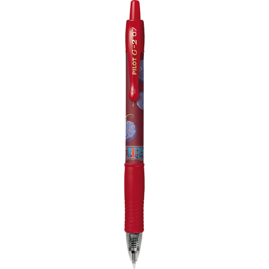 Zseléstoll 0,7mm, nyomógombos Pilot G-2 One Piece, írásszín piros kép