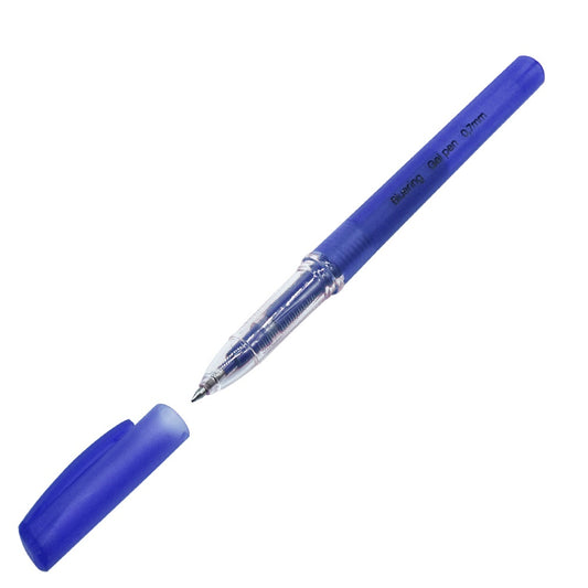Zseléstoll kupakos gumis fogó, Bluering® Nova írásszín kék kép