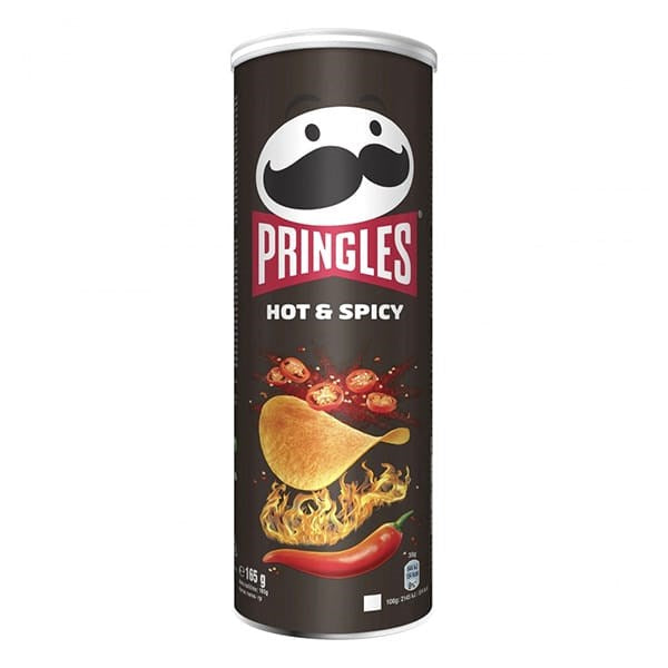 Burgonyachips PRINGLES Hot & Spicy 165 g kép