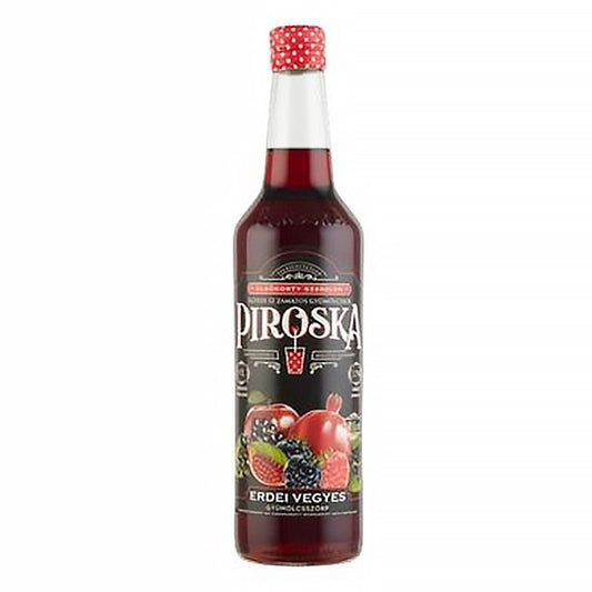Szörp PIROSKA erdei vegyes gyümölcs üveges 0,7L kép