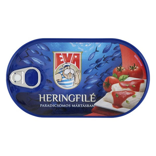 Heringfilé EVA paradicsomos mártásban 170 g kép