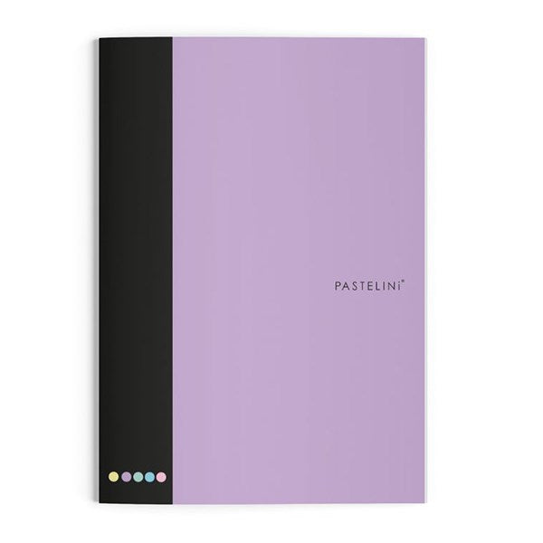 Füzet vonalas PASTELINI 444 A/4 40 lapos extra kapcsos lila kép
